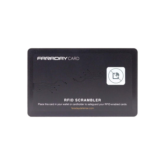 Faraday Card – RFID Scrambler